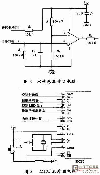 水感传器接口电路