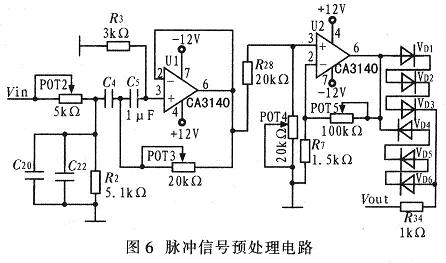 脉冲信号预处理电路