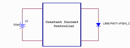 Constant current source type drive circuit