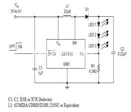 AP3008的应用电路