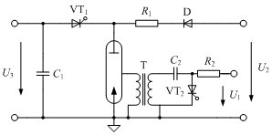 Schematic diagram of the working principle of pulse xenon lamp