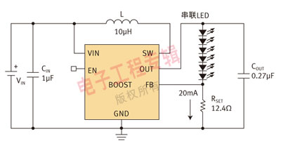 线性WLED驱动器在LCD背光中的应用