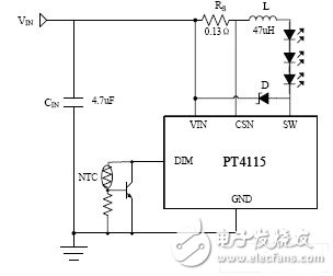 图8：NTC过温保护方案