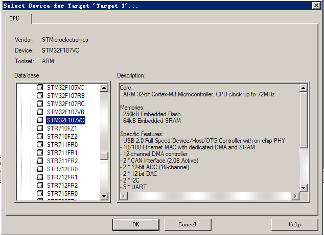 STM32F10x 学习笔记 1 （使用STM32F10x StdPeriph Driver）