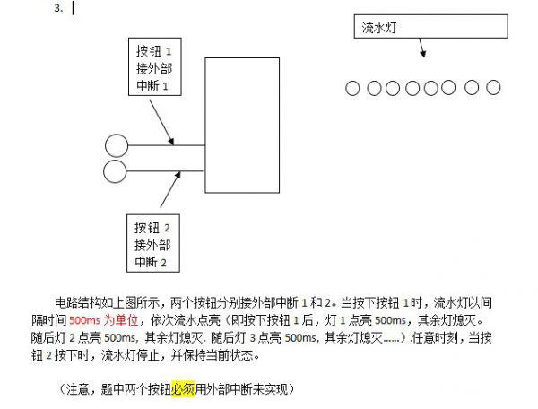 单片机之旅——中断之流水灯