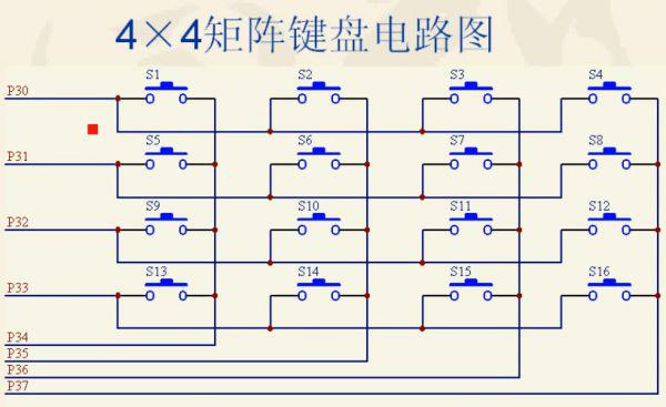 Embedded Learning Notes 8——Matrix Keyboard of 51 Single Chip Microcomputer