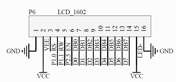 LCD 1602 稳定显示 李园7舍_404