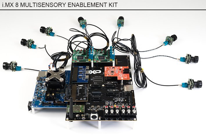 恩智浦在<font color='red'>FTF</font> 2016展示令人惊叹的i.MX 8多传感器体验