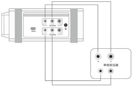 Z型变压器测试仪的使用接线方法