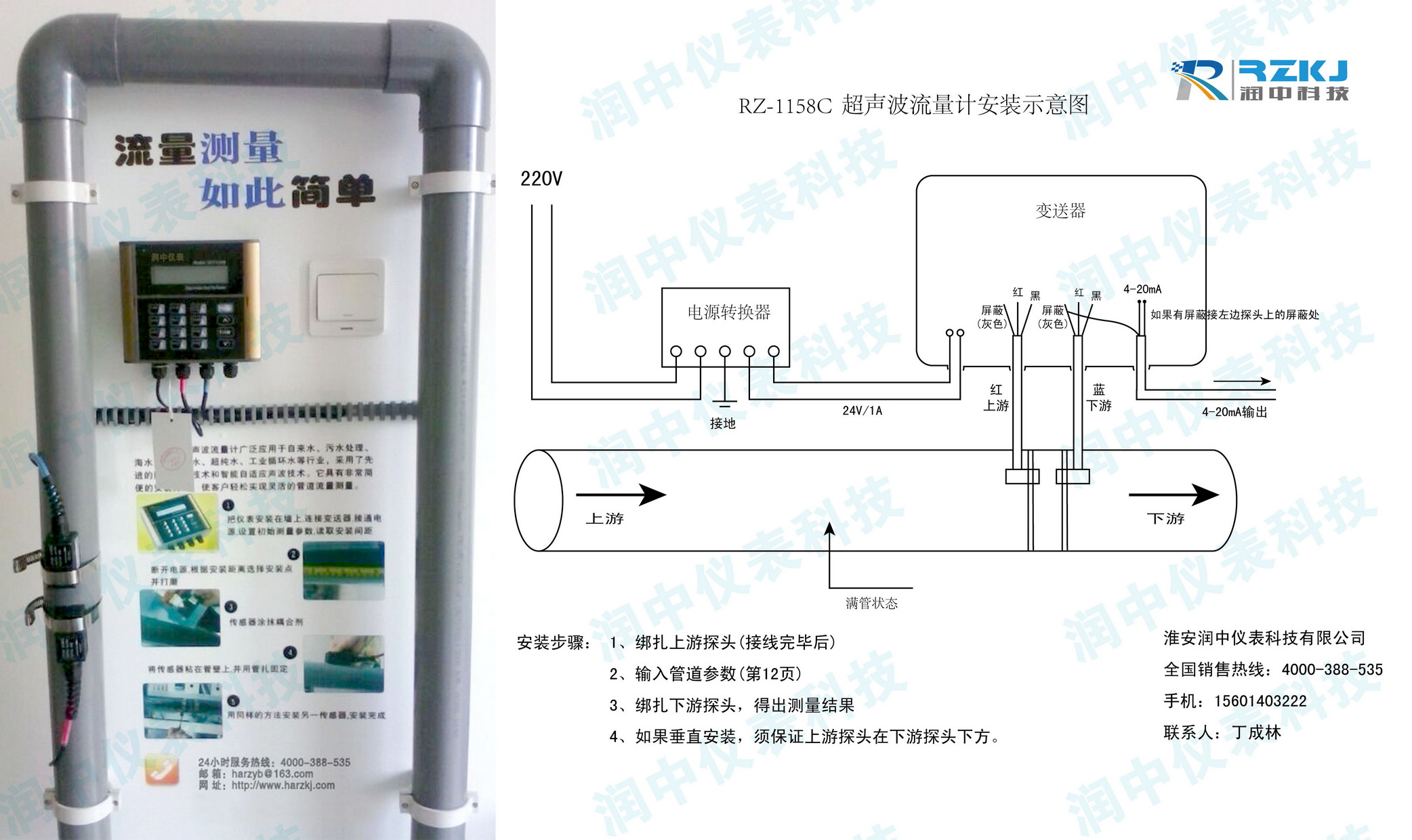 外缚式超声波流量计