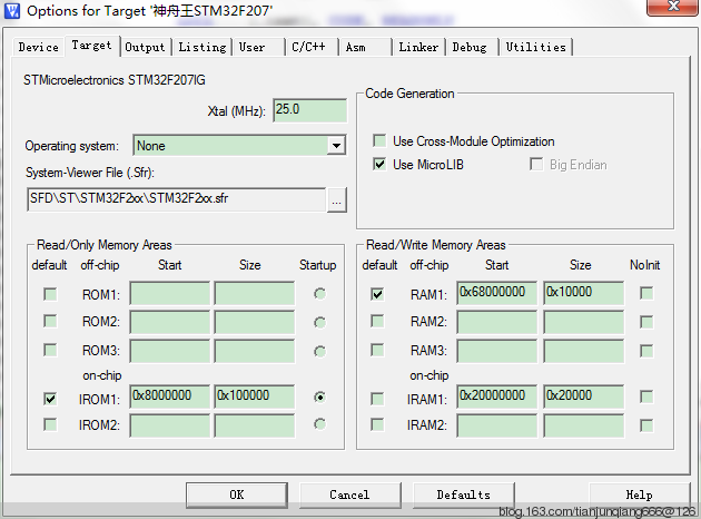 A brief explanation of using external RAM in STM32 MDK - Hanjiang Duchui - Hanjiang Duchui