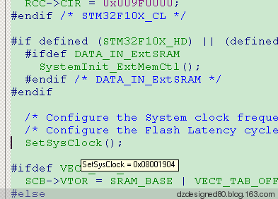 stm32 启动时设置时钟 - dzdesigned80 - dzdesigned80的博客