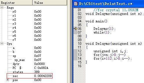 Analysis of the precise delay program of 51 single-chip microcomputer (C language and assembly language program) - Star - Star