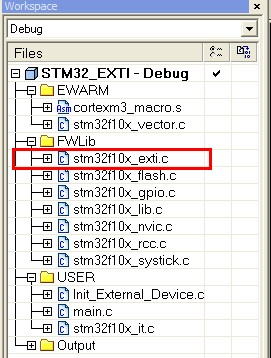   STM32 之 EXTI - wanghengzhi@126 - 代码豆子