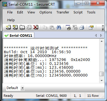 AVR C statement running time test program source code - Ear - Ear's Blog