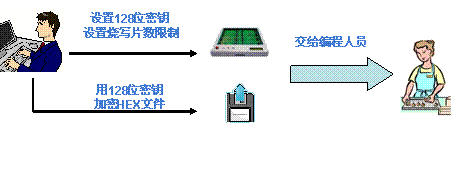 Figure 2: Encryption settings for the production programmer.