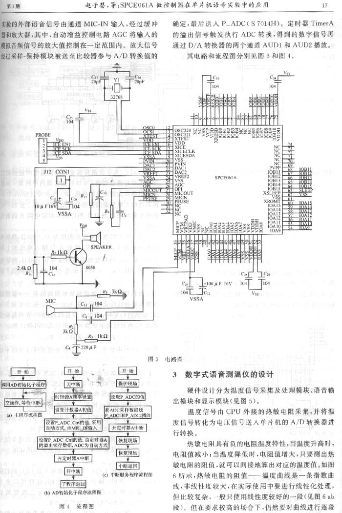 		Application of SPCE061A microcontroller in single chip computer voice experiment - Snow Demon - Snow Demon's Blog