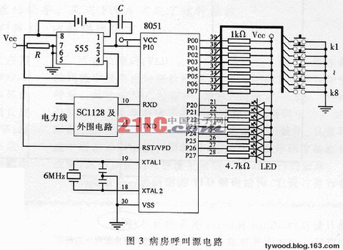 Ward call system based on low voltage power line carrier technology - tywood - Embedded Network Life