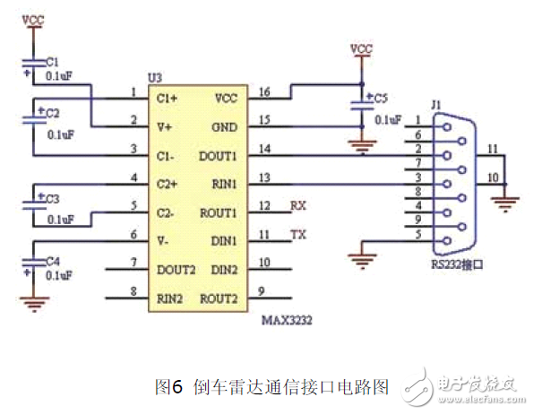 采用MSP430F2274单片机设计的倒车雷达电路