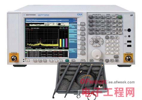 图一 安捷伦X系列信号分析仪和N9311X-100 近场探头