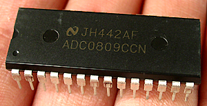 Analog-to-digital conversion IC ADC0809 usage and production one... Basic knowledge - Shaozhanyu - NetEase - Shaozhanyu