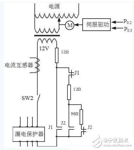 漏电保护测试系统电路原理分析