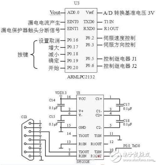 漏电保护测试系统电路原理分析