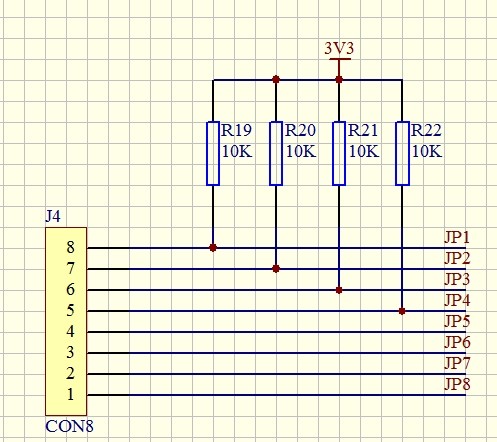 STM32手持设备矩阵键盘部分