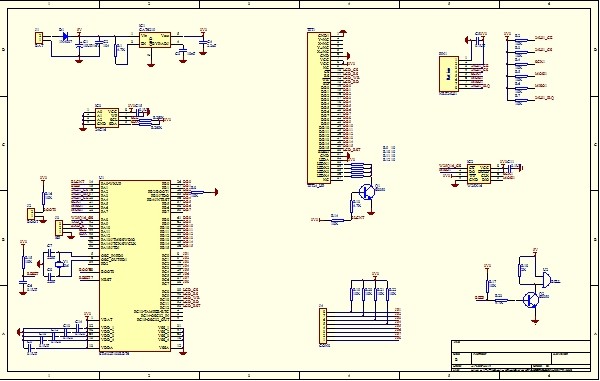 STM32手持设备完整原理图