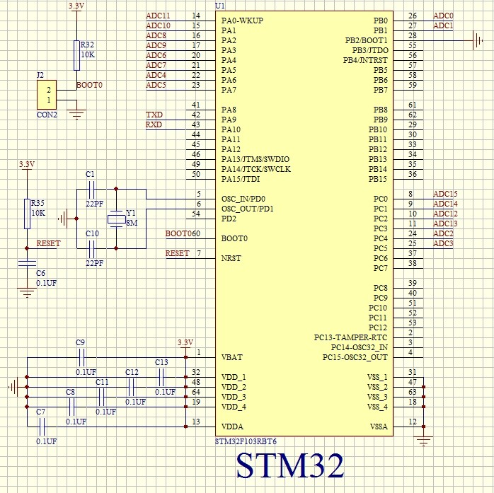 stm32单片机十进制曲谱_stm32单片机图片