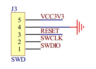 SWD接口原理图2