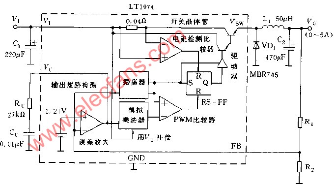 LT1074的基本使用方法