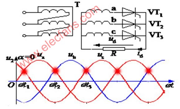 三相零式电路图