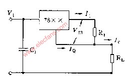 采用78XX构成的恒流源电路