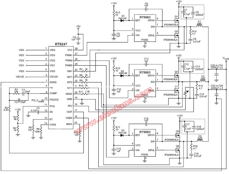 RT9247应用电路