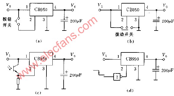 CB950控制端应用的电路