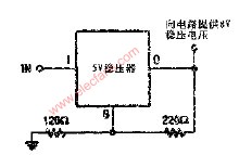 由5V稳压器得到的8V稳压器