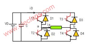 电压型单相全桥逆变电路