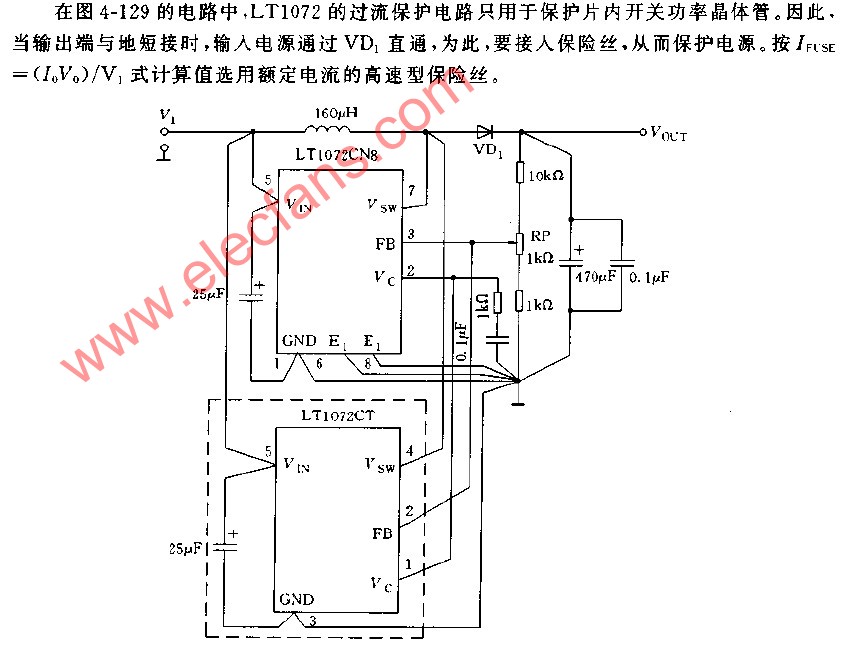 LT1702变换器电路实例