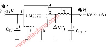 LM2575的基本应用电路