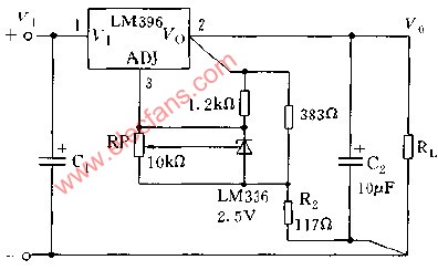 增加336改善电压调整率的电路
