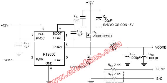 RT9600应用电路