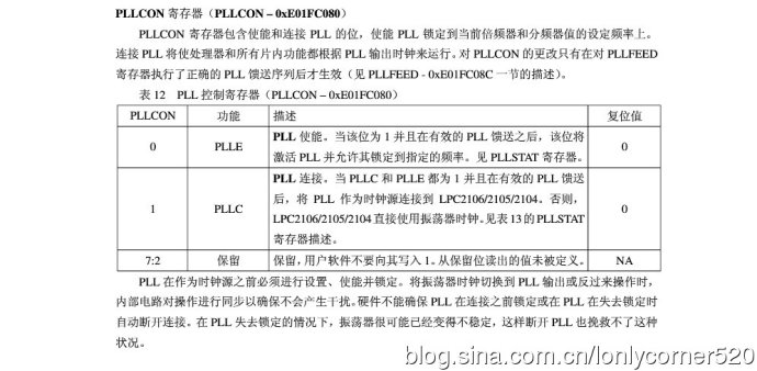 ARM7 microcontroller (learning) - (KZ), PLL (phase-locked loop) - 01