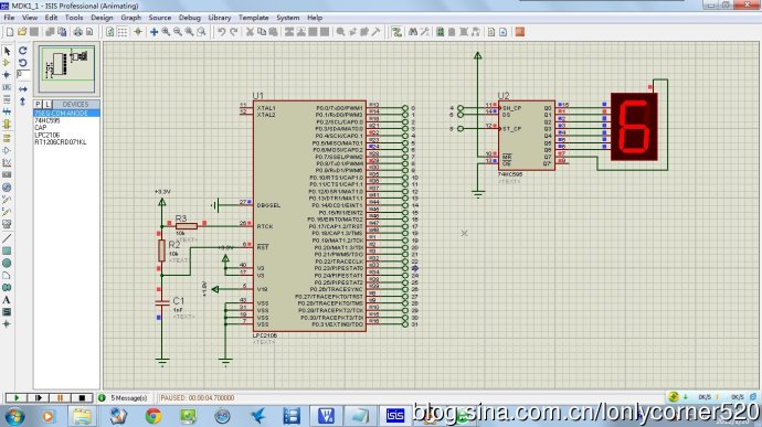 ARM7 microcontroller (learning) - (I), input/output port GPIO programming - 01