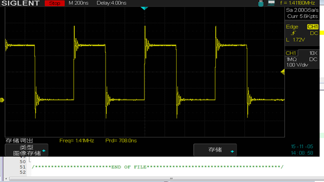 STM32读写IO时间测试