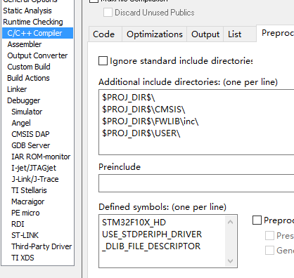 IAR <wbr>stm32 <wbr>printf重定向设置