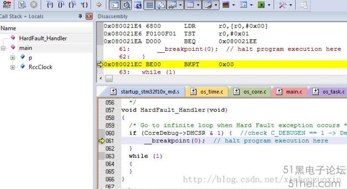 stm32 <wbr>HardFault_Handler调试及问题查找方法