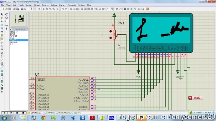 AVR单片机（学习ing）—（十一）、ATMEGA16驱动12864—01—①