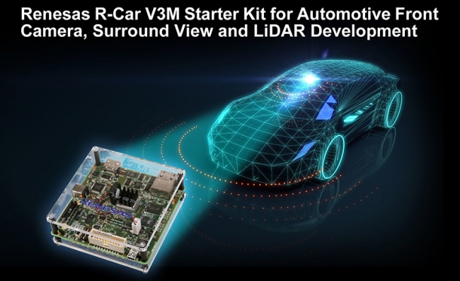 Renesas Electronics Reduces Development Time for NCAP Front Camera Applications for Entry-Level and Mid-range Cars with Comprehensive Solution Based on R-Car V3M