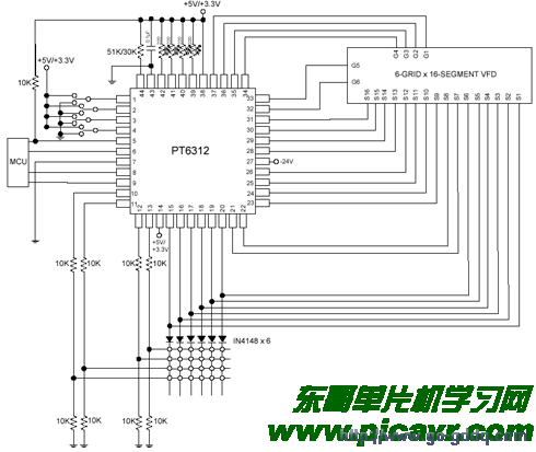 PT6312电路图